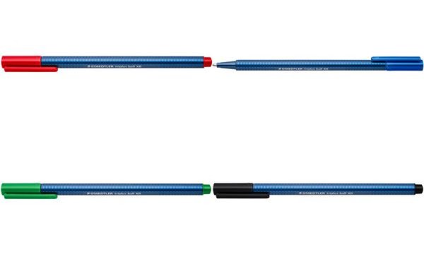 STAEDTLER Kugelschreiber triplus ba ll 437 XB, blau (57890304)