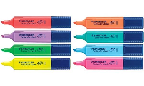 STAEDTLER Textmarker Textsurfer Classic 1-5mm Grün (364.5) Nachfüllbar