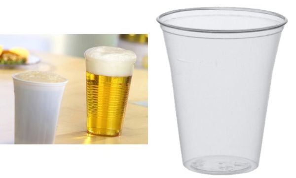 STARPAK Kunststoff-Trinkbecher PS, 0,3 l, glasklar, 75er (6416159)