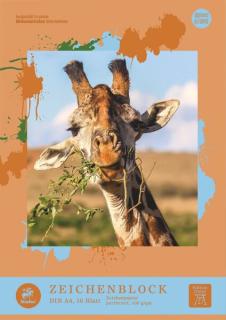 Dürer Zeichenblock A4, 10 Blatt 100 g/qm, perforiert, 4 Motive