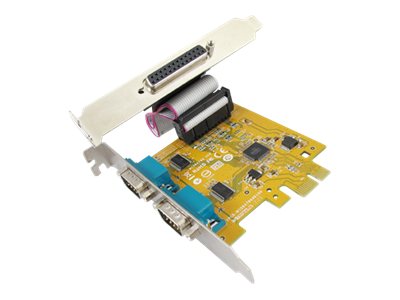 SUNIX MIO6479A - Adapter Parallel/Seriell - PCIe 2.0 - RS-232 - 2 Anschlüsse + 