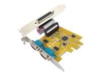 SUNIX MIO6479A - Adapter Parallel/Seriell - PCIe 2.0 - RS-232 - 2 Anschlüsse + 