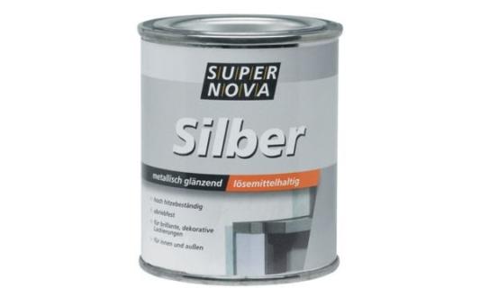 SUPER NOVA Silber-Effektlack, 125 m l (9510117)