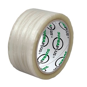 SUPRA Packband SUPRAPLUS transparent 50,0 mm x 50,0 m 1 Rolle