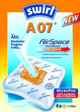 SWIRL A07 AirSpaceStaubsaugerbeutel