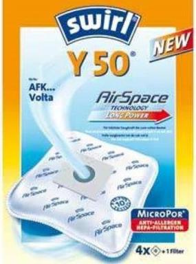 SWIRL Y50 AirSpace Staubsaugerbeutel