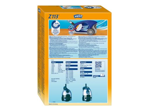 SWIRL Z113 AirSpace Staubsaugerbeutel