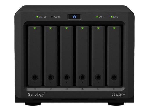 SYNOLOGY DS620SLIM 6BAY 2.5IN 2.0GHZ DC