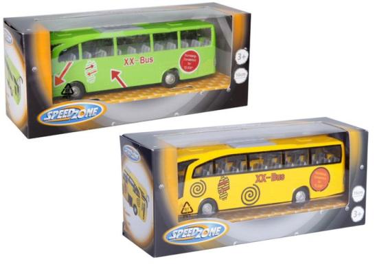 SZ Fernbus mit Rückzug, L.16cm, Nr: 34500207 SZ Fernbus mit Rückzug, L.16cm, Nr: 34500207