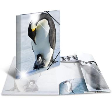 Sammelmappe Glossy A3 PP Pinguine 