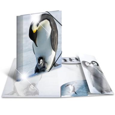 Sammelmappe Glossy A4 PP Pinguine 