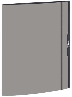 Sammelmappe friendly grey, A4,Gummizug Maße (BxH): 240 x 330 mm