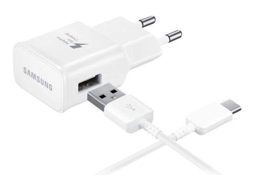 Samsung Travel charger+cable 1.67 Amp White Type C