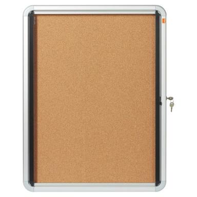 Schaukasten Innen Korkrückwand 4xA4, Klapptür abschließbar