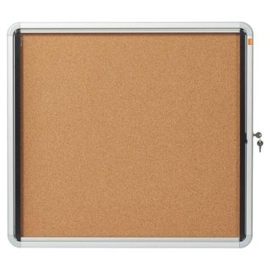 Schaukasten Innen Korkrückwand 6xA4, Klapptür abschließbar