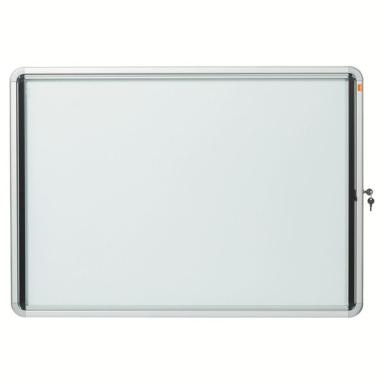 Schaukasten Innen magnetische Rückwand weiß, 6xA4, Klapptür abschließbar