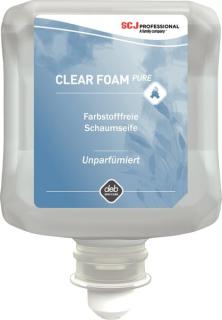 Schaumseife Clear Foam Pure, 1 Liter, Kartusche,