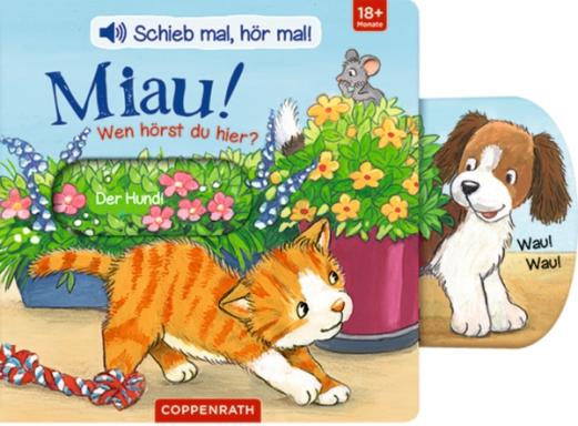 Schieb mal, hör mal!: Miau! Wen hörst du, Nr: 63209