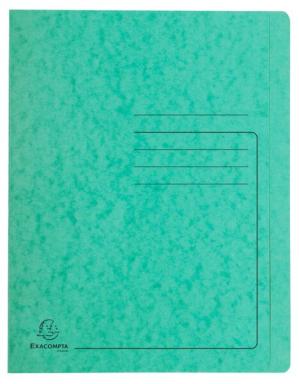 Schnellhefter Colorspan 355g, A4, grün mit Beschriftungsfeld, für 350 Blatt