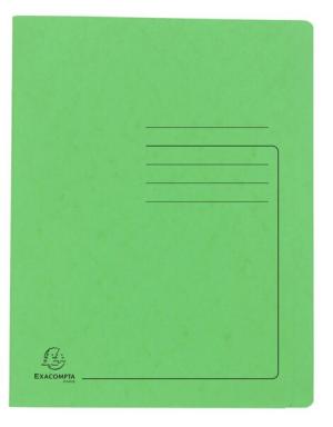 Schnellhefter Colorspan 355g, A4, lindgrün, mit Beschriftungsfeld