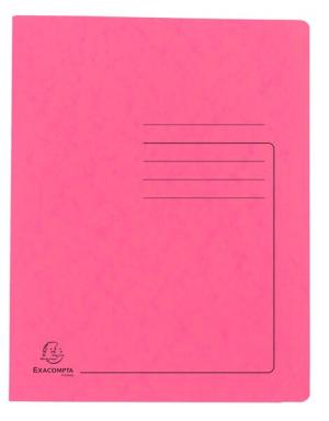 Schnellhefter Colorspan 355g, A4, rosa mit Beschriftungsfeld, für 350 Blatt