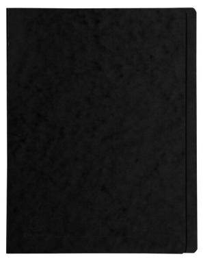 Schnellhefter Colorspan 355g, A4, schwarz, mit Beschriftungsfeld