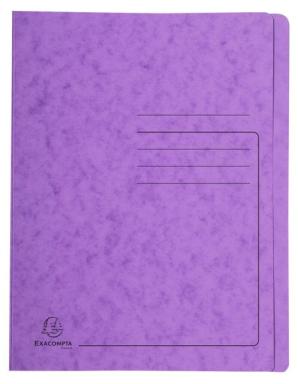 Schnellhefter Colorspan 355g, A4, violett, mit Beschriftungsfeld