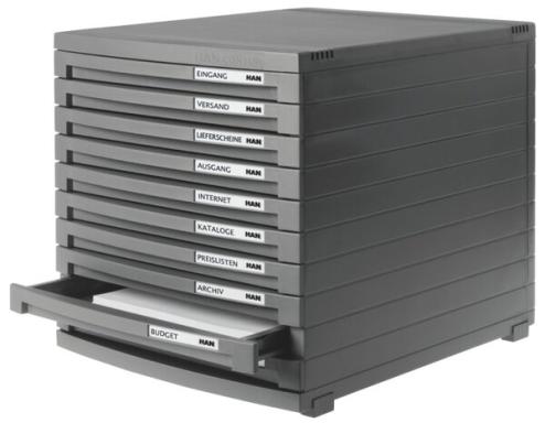 Image Schubladenbox_CONTUR_dunkelgrau_B4_10_Schbe_img8_4392385.jpg Image