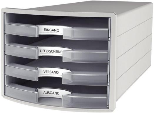 Image Schubladenbox_Impuls_4_Schbe_offen_lichtgrautransluzent_img1_4370803.jpg Image