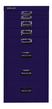 Schubladenschrank MultiDrawer Der Klassiker, oxfordblau