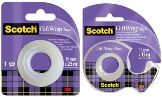 Scotch Geschenk-Klebefilm GiftWrap Tape, im Handabroller (9005046)