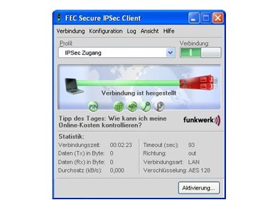 Secure IPSec Client (NCP) für 1 Client, BINTEC, IPSEC-NCP-Client1 Int