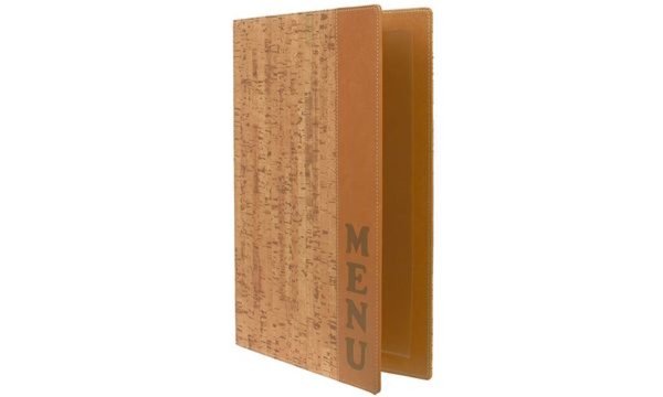 Securit Speisekarten-Mappe DESIGN C ORK, DIN A4, beige (70020172)