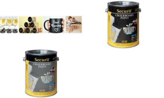 Securit Tafellack PAINT, schwarz, 2 ,5 Liter (70020344)