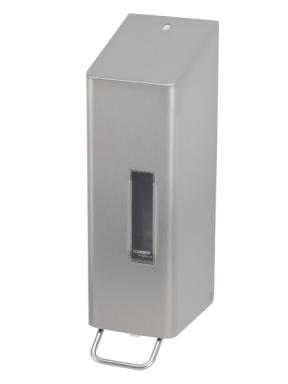 Seifenschaum-Spender "SanTRAL® Classic NSU 11 E/F Steel Touch (ST)"  | 1200 ml frei befüllbar, geschliffener Edelstahl
