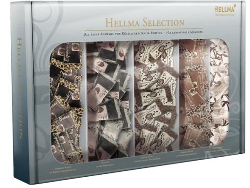 Selection-Box mit 5 verschiedenen Sorten a 40 Portionen gefüllt: