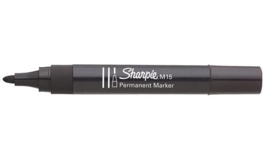 Sharpie Permanent-Marker M15, Runds pitze, schwarz (5050360)
