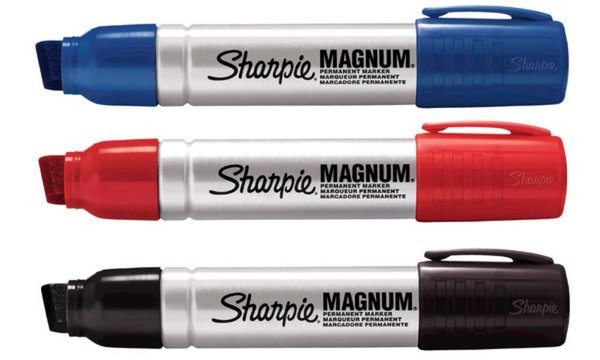 Sharpie Permanent-Marker METAL MAGN UM, Keilspitze, schwarz (5050434)