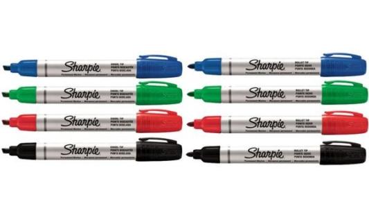 Sharpie Permanent-Marker METAL SMAL L, Rundspitze, schwarz (5050421)