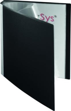 Sichtbuch, 40 Hüllen schwarz 