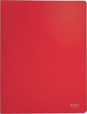 Sichtbuch Recycle, 40 Hüllen klar (45 Mikron), DIN A4, PP, rot, für