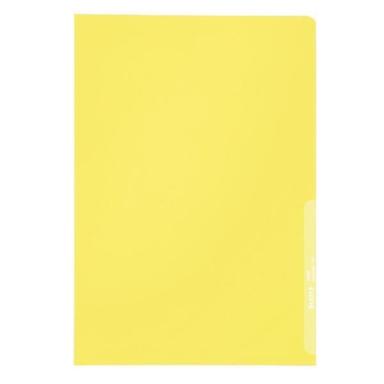 Sichthülle A4 PP 0,13mm gelb Kantenschweißnaht