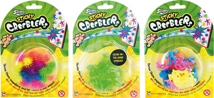 Slimy Sticky Creeblers 3fach sortiert, Nr: 53001