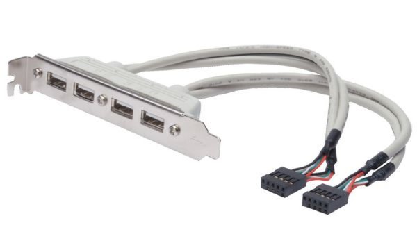 Slotblechadapter USB