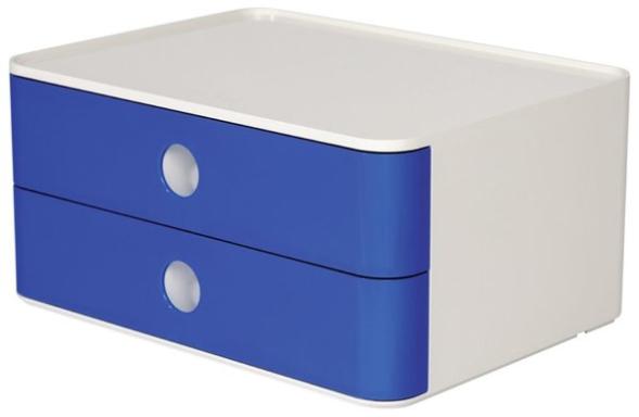 Smart-Box Allison,Schubladenbox 2 Schübe, royal blue
