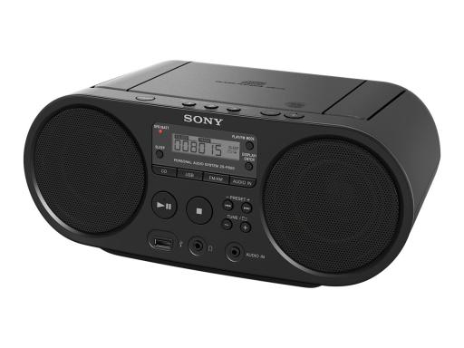Sony ZS-PS50 Boombox CD/Radio Player, schwarz