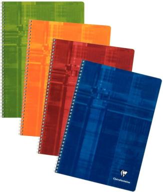 Spiralbuch A4 kariert 50 Blatt 