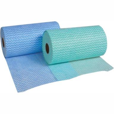 Spültuch/Wischtuch "Wischfixtuch", 18 x 35 cm, perforiert auf der Rolle, 50 Blatt/Rolle | verschiedene Farben waschbar bis 60 °C, ca 40 g/m² 