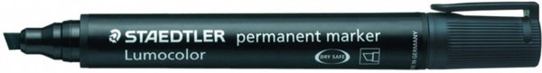 Staedtler Permanentmarker schwarz Keilspitze 2 oder 5mm, nachfüllbar,