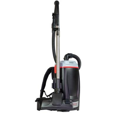 Staubsauger/Rucksacksauger Sprintus "BoostiX" | 28 cm Arbeitsbreite Netzkabel 15 m, rot